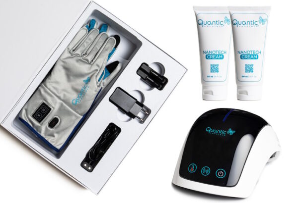 Pack completo Quantic de Guantes Q1 + Rodillera K0